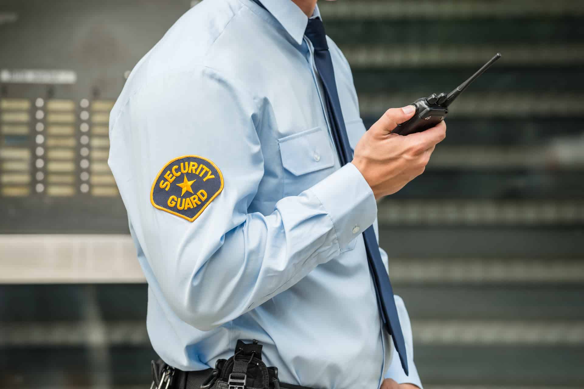 Duties of a professional security guard